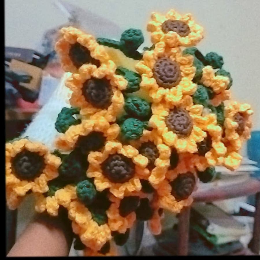 Sunflower Bouquet Blanket